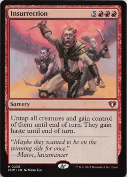 Insurrection M Commander Masters 236 NM MTG - Image 1