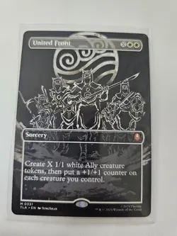 United Front Borderless MTG Avatar: TLA Nm/M *ON HAND* - Image 1