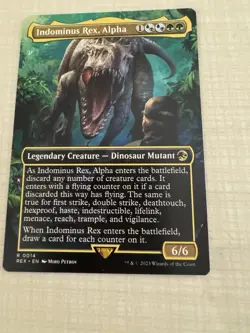Magic the Gathering: Indominus Rex, Alpha NM. Regular. - Image 2