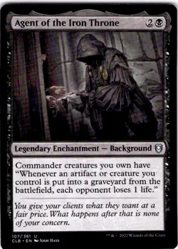 MTG Agent of the Iron Throne Battle for Baldur's Gate Uncommon #107 - Image 1
