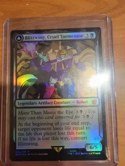 Blitzwing Cruel Tormentor Universes Beyond: Transformers Foil MTG NM/M - Image 1