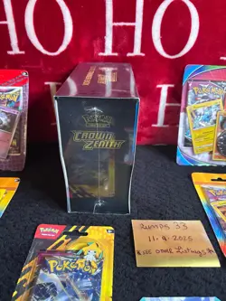 Pokemon TCG: Crown Zenith Elite Trainer Box Factory Sealed + Sealed Lot Large - Image 5