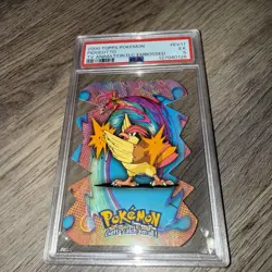 2000 Topps Pokemon Pidgeotto TV Animation D/C Embossed Card PSA Graded EX 5 - Image 1
