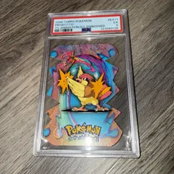 2000 Topps Pokemon Pidgeotto TV Animation D/C Embossed Card PSA Graded EX 5 - Image 2