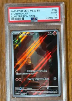 Pokemon 2023 151 Charmander Charmeleon Charizard EX Illustration Rare Set - Image 2