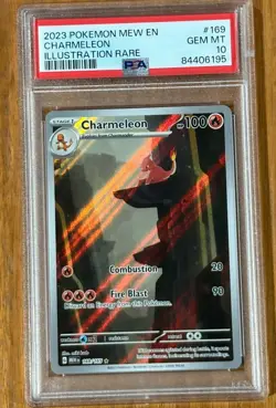 Pokemon 2023 151 Charmander Charmeleon Charizard EX Illustration Rare Set - Image 3