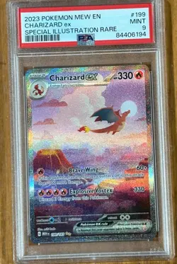 Pokemon 2023 151 Charmander Charmeleon Charizard EX Illustration Rare Set - Image 4