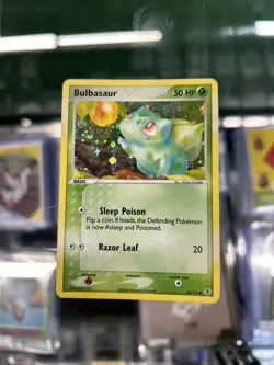 Pokemon TCG Bulbasaur Reverse Holo 54/112, Fire Red & Leaf Green - Image 1