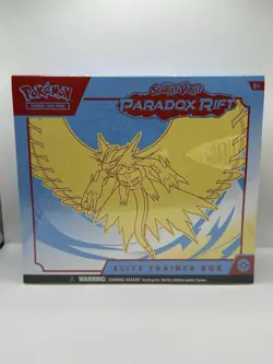Pokemon Paradox Rift Elite Trainer Box ETB Roaring Moon -New/Sealed READ DESCRIP - Image 1