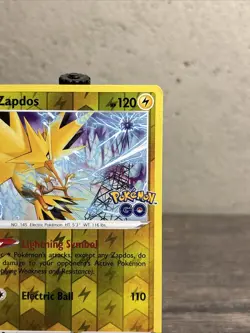 Zapdos 029/078 Pokemon GO Reverse Holo-Vintage-Pokemon TCG-Fast Shipping-LP!! - Image 3