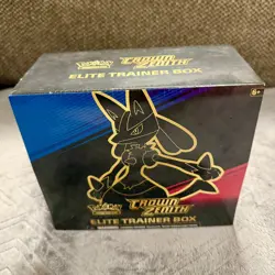 Pokemon ?TCG Sword & Shield Crown Zenith Factory Sealed Elite Trainer Box - Image 1