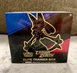 Pokemon ?TCG Sword & Shield Crown Zenith Factory Sealed Elite Trainer Box - Image 3