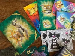 Pokemon TCG Elite Trainer Box ETB Contents - Dice, Damage Counters & STICKERS! - Image 2