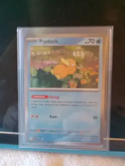 Pokemon TCG Psyduck Mega Evolutions Black Star Promo 007 Near Mint - Image 1