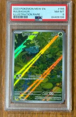 2023 Pokemon MEW EN S&V 151 Bulbasaur Ivysaur Venusaur EX Illustration Rare Set - Image 2