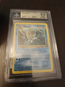 Pokemon TCG Omastar Legendary Collection 58/110 Regular Uncommon BGS 9.5 - Image 1