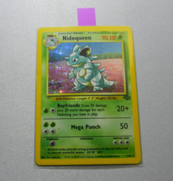 👾 NIDOQUEEN #7 | 1999 Pokemon Jungle Set Rare Holo - Image 1