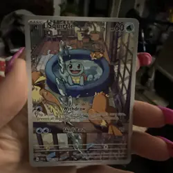 Squirtle 148/142 Sv07: Stellar Crown Holo Pokemon TCG - Image 2
