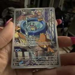 Squirtle 148/142 Sv07: Stellar Crown Holo Pokemon TCG - Image 3
