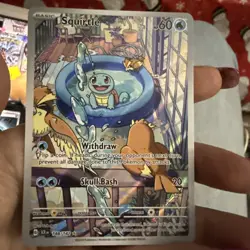 Squirtle 148/142 Sv07: Stellar Crown Holo Pokemon TCG - Image 4