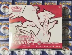 Pokemon TCG: White Flare Pokemon Center Exclusive Elite Trainer Box - Sealed - Image 1