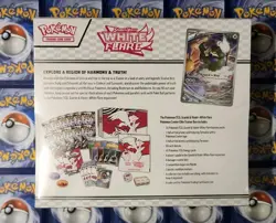 Pokemon TCG: White Flare Pokemon Center Exclusive Elite Trainer Box - Sealed - Image 2
