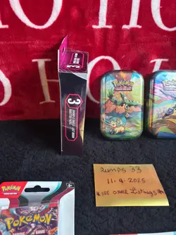 Large Sealed Pokemon Lot, Lost Origin 3 pk hanger box , mini tins - Image 3