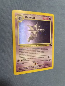 Pokemon TCG Haunter Fossil 6/62 Holo Unlimited Rare MP Condition - Image 4