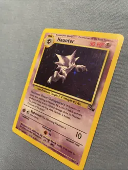 Pokemon TCG Haunter Fossil 6/62 Holo Unlimited Rare MP Condition - Image 5