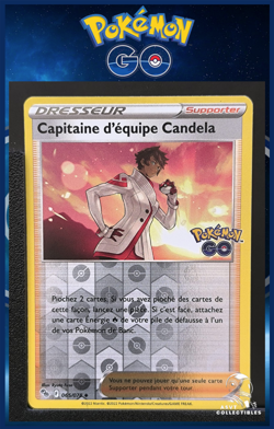 Carte Pokemon Capitaine d'Equipe Candela 065/078 Reverse EB10.5 Pokemon Go FR - Image 1