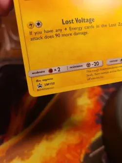 Raikou SM150 Stamped Prerelease Promo Holo Rare SM Lost Thunder Pokemon TCG - Image 2