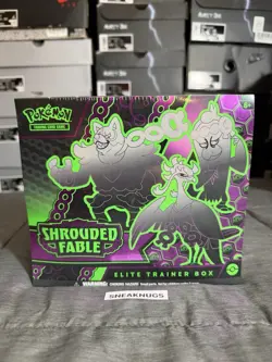 POKEMON TCG SHROUDED FABLE ETB ELITE TRAINER BOX SEALED BOOSTER SCARLET VIOLET - Image 1
