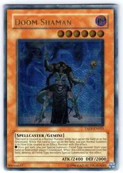 Yugioh Doom Shaman TAEV-EN025 ULTIMATE (MP) - Image 1