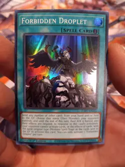 Forbidden Droplet RA01-EN064 25th Anniversary Rarity Collection 1st Edition - Image 1