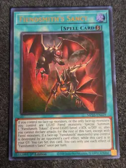 x1 Fiendsmith's Sanct - MP25-EN229 - Ultra Rare - 1st Edition Yu-Gi-Oh! M/NM - Image 1