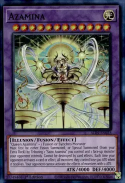 Yugioh! - Azamina (Card) - ALIN-EN035 - Super Rare - 1st Edition - NM/M - Image 1