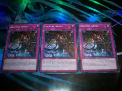 3x Azamina Aphes 1st Edition Common SUDA-EN070 Yu-Gi-Oh! - Image 1