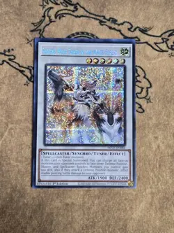 Yugioh Silvera, Wolf Tamer of the White Forest MP25-EN086 1st Edition PSR NM - Image 1