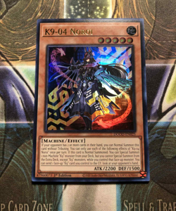 *** K9-04 NOROI *** ULTRA RARE 1ST EDITION DOOD-EN025 (NM) YUGIOH! - Image 1