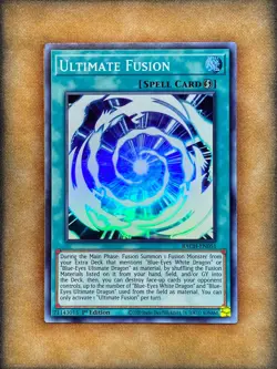 Yugioh Ultimate Fusion BACH-EN051 Super Rare 1st Ed NM - Image 1