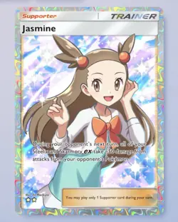 Pokemon Pocket TCG 2 ?? Jasmine Trainer Card - Image 1