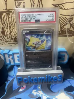 PSA 10 Gem Mint Jirachi 080/171 The Best of XY Reverse 2017 Japanese Card Graded - Image 1
