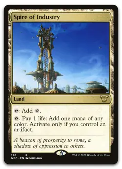 Spire of Industry #178 (NM) Kamigawa Neon Dynasty NEC Magic MTG - Image 1