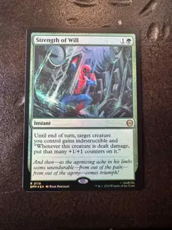 Strength of Will Marvel's Spider-Man Foil Rare - Image 1