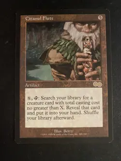 MTG - LP - Citanul Flute - Urza's Saga - Image 1