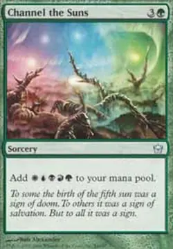 MRM ENGLISH Canaliser l'Energie des Soleils - Channel the Suns MTG Magic 5DN - Image 1
