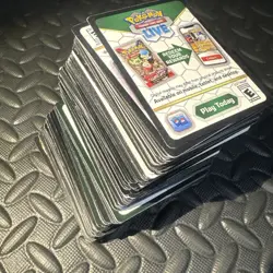 Pokemon TCG Online Code Cards 300+- Approximately Unused (Random Assortment) - Image 2