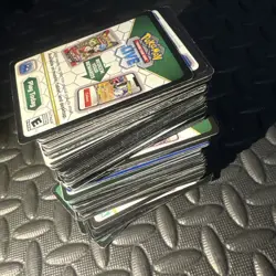 Pokemon TCG Online Code Cards 300+- Approximately Unused (Random Assortment) - Image 3