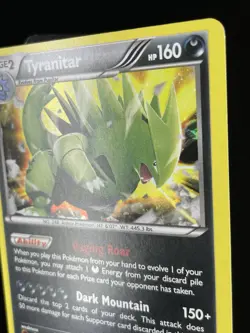 Pokemon TCG - 2016 Tyranitar 56/124 Fates Collide Holo Rare NM! - Image 2