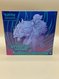 Pokemon ETB Avventure Insieme Set Allenatore Fuoriclasse ITA SIGILLATO Nuovo - Image 1